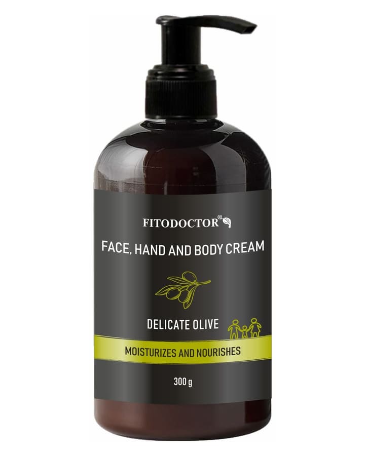 Крем для обличчя, рук та тіла «Delicate Olive», 300 г