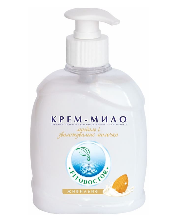 Крем-мило «Мигдаль і зволожуюче молочко» живильне
